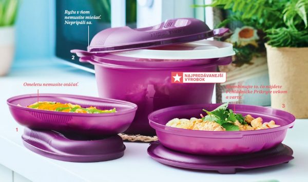 Tupperware výrobky do mikrovlnky - showroom Tupperware Nitra