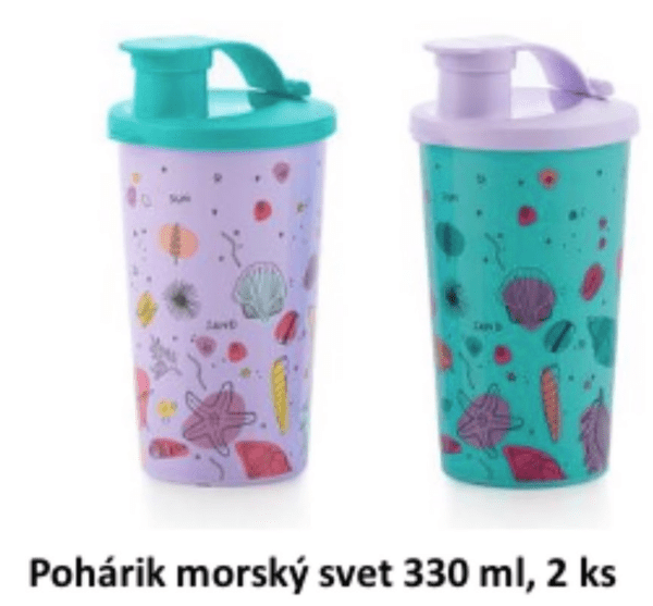 Pohárik morský svet Tupperware